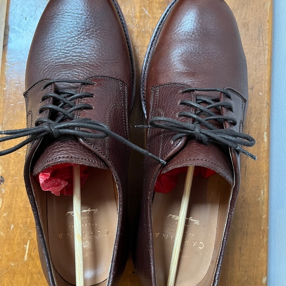 Carmina Plain Toe Blucher Size 6.5 UK - Picture 3 of 5